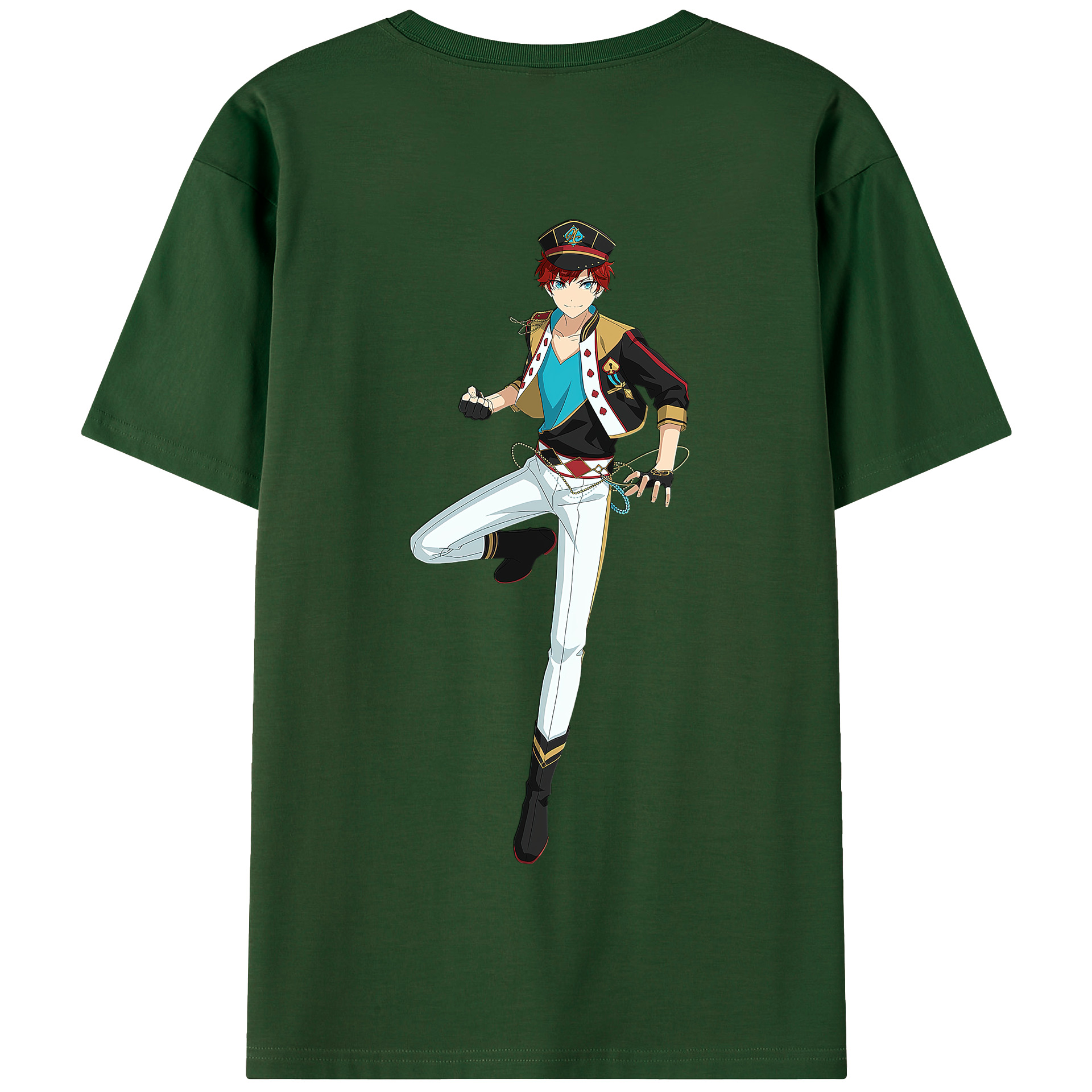 （画像用） あんさんぶるスターズ! Ensemble Stars 綿100％半袖Tシャツ（背面プリント）